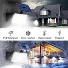 234 Led Solar Motion Sensor Light Outdoor Ip65 Wall Security Garden Flood Lamp