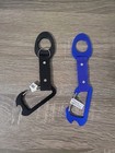 Durable Silicone Water Bottle Holder Clip Hook Carrier With Carabiner Attachment