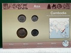 Littleton World Coin Set - Cambodia 4 Coins