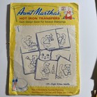15 Vtg Aunt Marthas Mixed Lot Stitch Iron On Transfers