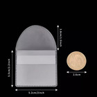 100 Pcs Single Pocket Coin Flips 2 X 2 Inch Individual Clear Cuttable Plastic Sl
