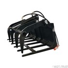 Agt 39in Hydrualic Grapple Attachment Grapple Bucket For Mini Skid Steer   M-hgb