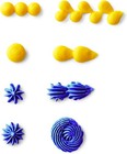 Wilton Round 10 And 12 And Star 21 And 32 Tip Set - 4 Stainless Steel Icing Tips