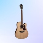 Washburn D10sce Heritage 10 Acoustic Electric Guitar  natural   usa Small