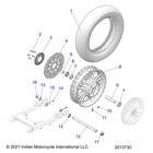 Indian Motorcycle Abs Tone Ring  Genuine Oem Part 5263961  Qty 1