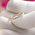 0 50ct Round Cut Natural Diamond Eternity Wedding Band 14k Real Yellow Gold 6 7