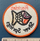 Vintage 1960s Florida s Silver Springs State Park Travel Souvenir Patch Fish Fl