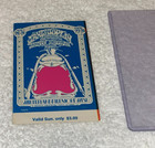 Janis Joplin 1969 Vintage Ticket Bg165 Bill Graham Savoy Brown Winterland Usa