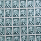 Scott  1031 - Washington 1 Cent Sheet Of 100  Mnh  Og 