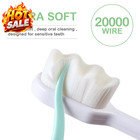 6 Pack Extra Soft Toothbrushes 20000 Micro Nano Bristles For Sensitive Gums