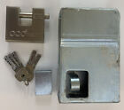 Weld On Shipping Container Lockbox With Padlock