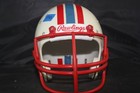 Vtg 1984-5 Game Used Worn Rawlings Rts Houston Oilers Football Helmet Signed  34