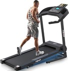 Folding Treadmill Home Heavy Duty Electric 3 5hp Running Machine With 9  Incline