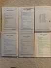 1973 Nawcc Bulletin National Assoc Of Watch   Clock Collectors 6 Issue Lot