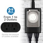 Outlet Timer  Outdoor 24-hour Water Resistance Plug-in Daily Mechanical Timer