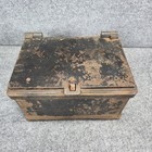 Rare Antique Heavy Iron Banker   Stagecoach   Railroad Strong Box Safe 