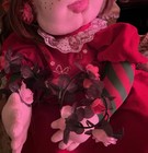 Artist Studio Elves Holiday Pixie Doll Dressed For Christmas 25 Inches