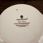 Wedgwood Wild Strawberry Bone China Small Teapot Gold Trim Made In England