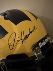 Jim Harbaugh Blake Corum Dual Signed Authentic Michigan Full Size Helmet Coa