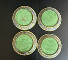 Set 4 Antique 18th  Early 19th Century Chinese Canton Enamel Plates