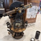Antique Buff   Buff Surveyor Transit Level W  Box And Lenses