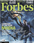 Jensen Huang Signed 8x10 Photo W  Jsa Coa  cn78299 Nvidia Founder Ceo Forbes Mag