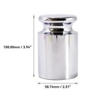 Calibration Weight 2000 Gram M2 Class Chrome Scale Balance Calibration Weight