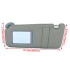 Gray Sun Visor For Toyota Camry 2007-2011 Driver Side W  Sunroof