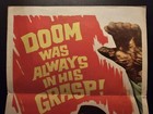 Hand Of Death 1962 Original B-movie Insert Poster 14x36 20th Century Fox Horror