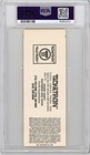 1987 Mark Mcgwire Rookie Homerun Record Autographed Game Ticket Psa 7 Auto 9