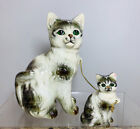 Lot Of Vintage Ceramic Miniature Cat Figurines Japan