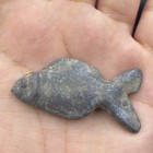 Ancient Roman Bronze Fish Very Old Amulet