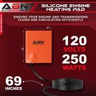 Abn   Silicone Heater Pad Car Battery Heater Oil Pan Heater Pad 4x5    120v 250w