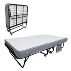 75  X 31  38  45  Portable Folding Bed W memory Foam Mattress   Frame Guest Bed