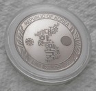 2018 South Korea 1 Oz Silver Tiger Medal Bu  999 Fine  Korean Mint Round Coin