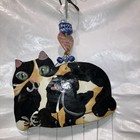 Vintage Baum Pierce Studios Handcrafted Whimsical Cat Wind Chime 