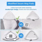Steam Mop Pads For Bissell Poweredge Lift-off Powerforce Washable Triangle St   