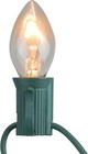 5-watt C7 Night Light Candelabra Bulbs Clear 24-count New