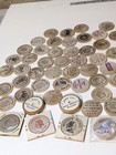 Wooden Nickel Lot Vintage Coin Club Mercer County Pa 80 Pieces 
