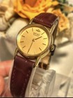 Operation Seiko Quartz Seiko Quartz Women Watch Gold Color 2 Hand Vintage   