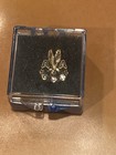 Vintage American Airlines 30 Years Service Gold Tone Pin 3 Diamond  Collector