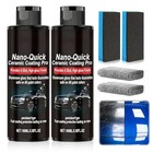 2 Pcs Quick Effect Coating Agent  Nano-quick Ceramic Coating Pro  