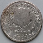1897-a Dominican Republic 20 Centavos