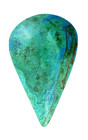 101 55 Ct Aaa Turquoise Malachite Chrysocolla Pear Cab Bolo Tie Ebs7411 111723