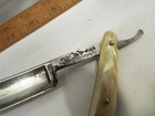 Dubl-duck Wonderedge Vintage Straight Razor Shaving Tool Germany Pearlduck