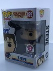 Funko Pop  Television Stranger Things Steve Ahoy  829 Vinyl Figure Damaged Box