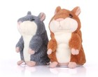 Talking Speaking Hamster Plush Toy Voice Repeating Sound Record Kids Toy Learnin