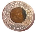 1926 Encased Never Go Broke Penny - Vote Judge Of 11th Judicial District Kansas