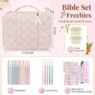 Bible Cover Case For Women Large Bible Cover Bag Bible Study Supplies Bible Jour
