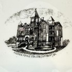 Cuthbert Andrew College Ga Georgia Antique Souvenir China Trinket Dish Plate